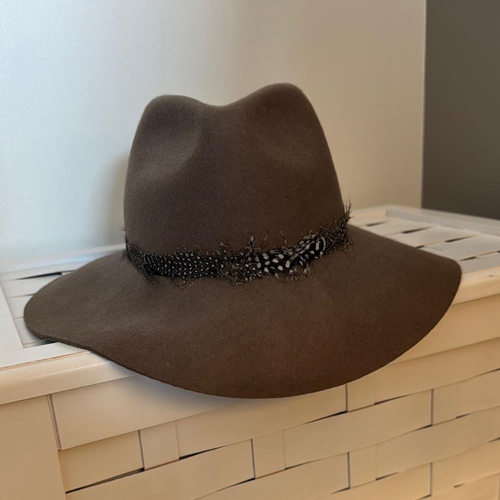 Classic Brown Fedora Hat